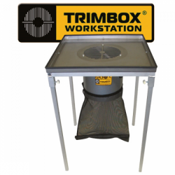 Trimpro Trimbox Erntemaschine inkl. Workstation, Mae aufgebaut 45,7 x 45,7 x 68,5 cm